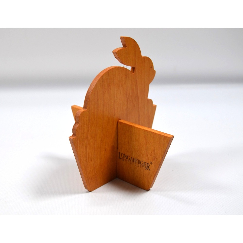 Longaberger Easter Bunny Rabbit Wood Basket Divider Insert 3D Woodcrafts